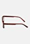 Women WRS6920S Square Reading Glasses, Brown - 4