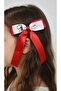 Turkish Flag and M.K. for Children's Day on April 23 Ataturk Patterned 4 Model Bow Hair Clips - 2