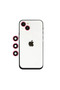 Newface Apple iPhone 14 Shine عدسة الكاميرا - أحمر - 3