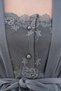 New Season Smoked Maternity Summer Elegant Lace Detailed Buttoned Strap Dressing Gown Nightgown Set - 8