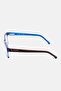 Men L2692 Square Eyeglasses, Blue - 4