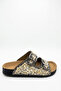 Women's Stone Detailed Slippers with Double Buckle, Orthopedic Sole, Comfortable for Daily Use - 2