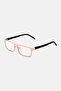 Women WRJ1775S Rectangular Reading Glasses, Rose Gold - 3