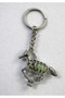 Glow-In-The-Dark Zebra Figured Metal Keychain I Unisex - 2