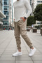 Men's Quality Cotton Lycra Flexible Cargo Pants with Side Pockets - 2