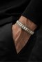 Men's Steel Bracelet with Natural Amazonite Stone, Stainless 316 L Premium Bracelet with Special Magnetic Lock - 2