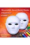 ®   Paintable Face Model Mask – Elastic |   Design It Yourself