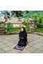 Portable Pocket Prayer Rug| Travel Prayer Rack, Foldable Prayer Rug, Perfect Ramadan Gift Black - 3