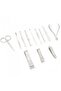 Brown Ingrown Nail Remover Nail Clipper Manicure Pedicure Set with Bag - 5