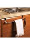 Towel Rack Steel Kitchen Towel Holder Kitchen Bathroom Cabinet Cover Towel Rack Towel Holder Rod