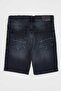 Boys Slim Fit Regular Waist Jean Bermuda - 5
