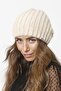 Thessaloniki Knitted Knitwear Plain Beret - Beige - 3