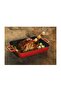 26X40 Blue Cast Tray Rectangular - 2