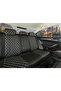 مجموعة غطاء مقعد السيارة الأمامي/الخلفي من Nissan Note Old Luxury Semi Leather - 3