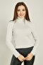 Turtleneck Knitwear Sweater - EKRU - 3