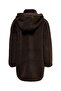 Women's Oversize Fur Coat - 15230461 - 4