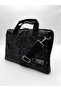 15.6'' Inch Marble Patterned Black Laptop/Macbook/notebook/computer/briefcase