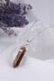Natural Nail Cut Turtle Eye Stone Necklace - Kl0457