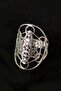 Archangel Metatron Adjustable Stainless Steel Silver Color Ring - 3