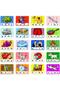 Let's Learn 4 Letter Words + Numbers Set of 2 Educational Puzzle - 5