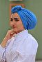 Design Bonnet Bearded Indigo - 5