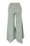 Mint Fırçalı Soft Kumaş Asimetrik Spor Yoga Pantolonu/ Eşofman Altı THMSS26EA00001 - 9