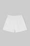 Trendyol Studio Collection White Pleated Mini Slit Denim Shorts Twoss26Sr00062 - 6