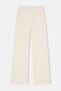 Ekru DOKULU KUMAŞ %100 Pamuk Yüksek Bel Wide Leg Jeans TWOSS26JE00163 - 6