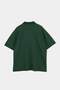 Big Size Green Regular Fit Basic 100% Cotton Polo Collar T-Shirt Tmnss24Bf00000 - 5