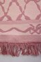 Bow Patterned Woven Rug with Tassel Detail 80X150Cm Tphss26Çl00002 - 4