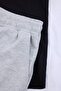 Black-Grey Printed 100% Cotton Regular Fit Knitted Shorts Pajama Set Tmnss24Pt00012 - 7