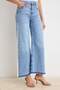Mavi DÖKÜMLÜ Yüksek Bel %100 Pamuk Wide Leg Jeans TWOSS26JE00229 - 3