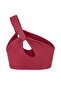 Burgundy One-Shoulder Cut Out Detailed Bikini Top Tbess25Bu00001 - 6