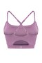 Lila Sırt Pencere/Cut Out Detaylı Destekli/Şekillendirici Askılı Örme Spor Sütyeni THMSS25SS00010 - 9