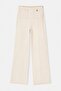 Ekru Düğme Detaylı Orta Esnek Yüksek Bel Wide Leg Jeans TWOSS26JE00166 - 5