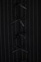 Black Striped Interlock Bow Detailed Knitted Plus Size Blouse Tbbss26Af00098 - 5