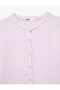 Long Sleeve Crew Neck Buttoned Knitwear Cardigan - 5