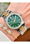 Steel Cord Waterproof Cutting Glass Women Wristwatch - 3