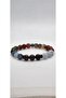 Aquarius Bracelet - Jasper, Garnet, Aquamarine, Smoky Quartz, Jade, Blue and Red Agate - 6