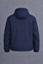 Men's Basic Daily Navy Blue Raincoat & Windbreaker - 6