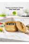 Woodland Insulated Hot Pot Casserole Set of 3 RF12965 Stainless Steel Inner - 4