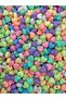 25gr 10mm Pastel Mixed Color Plastic Heart Model Beads, Jewelry Making Beads (25gr,~60 Pieces) - 3