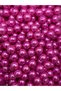 12mm Fuchsia Color Glass Pearl Beads, Jewelry Accessory Making Beads (50Gr,-23Pieces) - 2