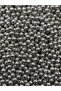 6mm Nickel/Silver Color Shiny Metalized Earth Model, Disco Ball Jewelry Hobby Beads (25Gr,~200 Pieces) - 2