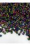 100gr 6mm Black Colored Cube Letter Beads, 6x6mm Alphabet Letter Dice Beads (100GR,~750 PCS) - 3