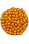 12mm Orange Color Plastic Pearl Beads, Bag and Jewelry Making Beads (100 Gr,~120 Pieces)