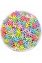 25Gr Pastel Mixed Color Daisy Model Beads, Jewelry Making Beads (25Gr, ~75 Pieces)
