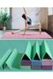 Folding Yoga Mat for Exercise, 6mm Thick, Tear-Resistant, Travel Pilates Mat - 6