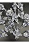 4 Large Minare Model Acrylic Pendant, Acrylic Bead Dangle Chandelier Stone Lampshade Bead