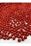 100gr 10mm Opaque Red Color Cube, Cubic Model Acrylic Beads, Bag Beads (100gr,~200 Pieces) - 2